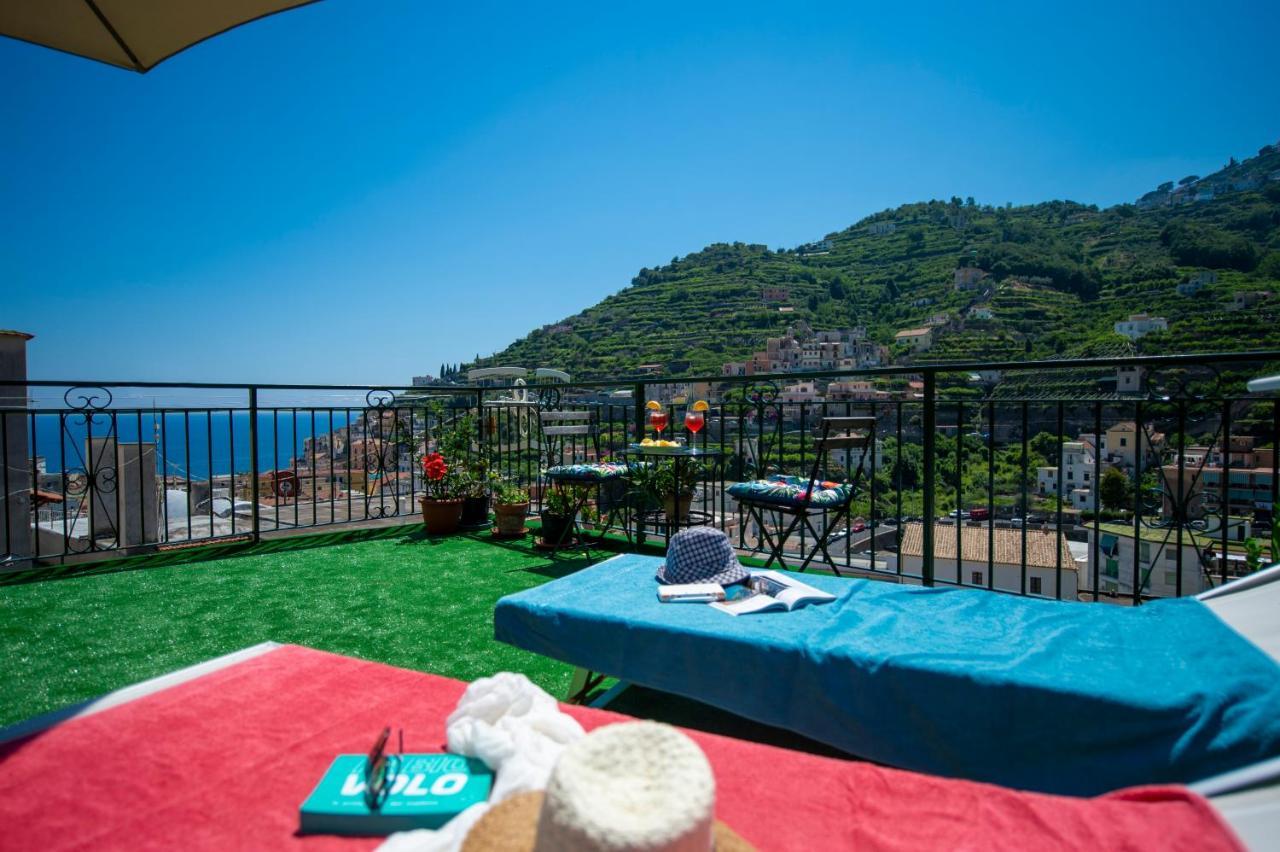 Zaffiro House Villa Minori Bagian luar foto